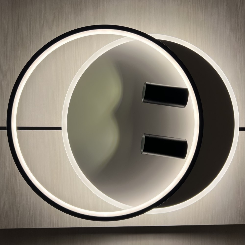 Світильник світлодіодний стельовий LUMINARIA GEOMETRIA DOWNLIGHT 65W 2R WHITE/BLACK - Зображення 7