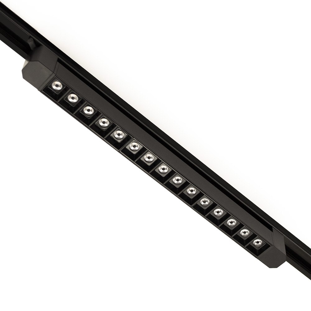 Світильник LED трековий LUMINARIA LLT 30W BLACK 4200K 478x33x55 220V IP20 - Зображення 2