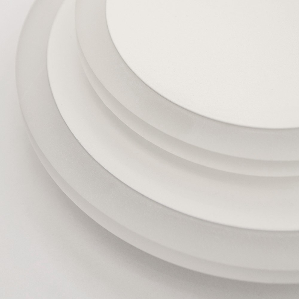 Світильник світлодіодний настінний, бра LUMINARIA GEOMETRIA ROUND 12W R185 WHITE 220V IP20 - Зображення 10