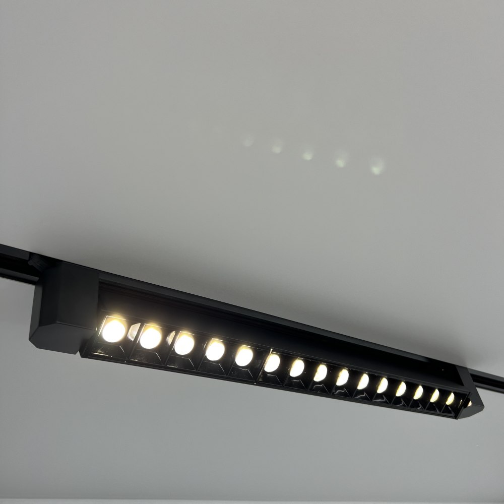 Світильник LED трековий LUMINARIA LLT 30W BLACK 4200K 478x33x55 220V IP20 - Зображення 8