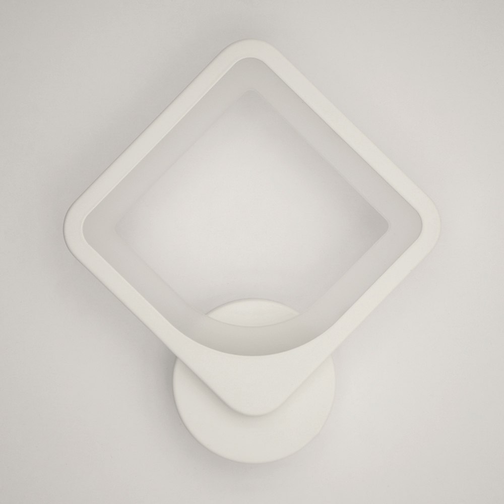 Світильник світлодіодний настінний, бра LUMINARIA TETRA 24W S250 ON/OFF WHITE 220V IP20 - Зображення 6
