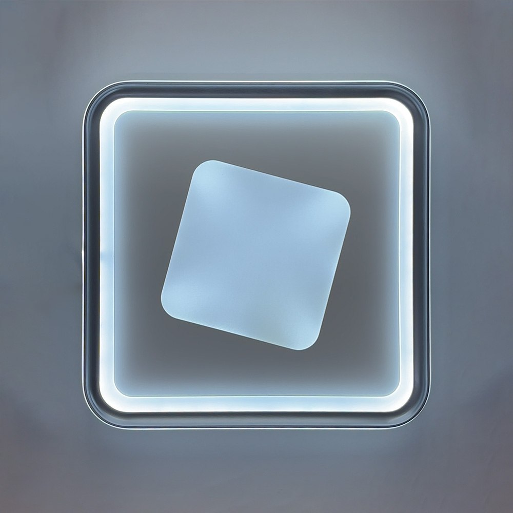 Світильник світлодіодний стельовий LUMINARIA LAKE 120W APP WHITE/GRAY - Зображення 5