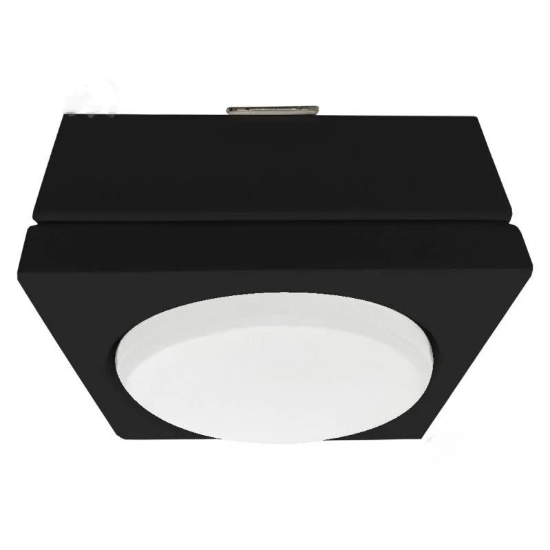 Світильник точковий вбудовуваний LUMINARIA VEGAS S2408 BK GX53 220V 92х40мм (Чорний)