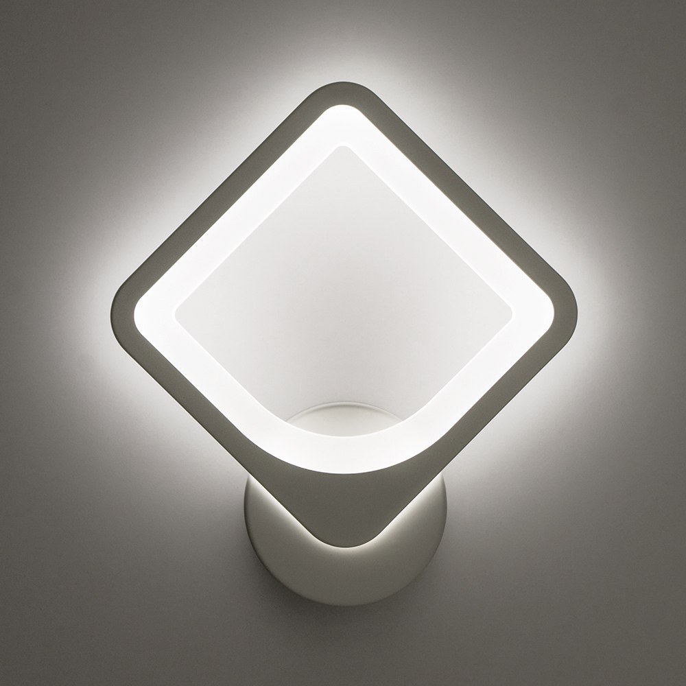 Світильник світлодіодний настінний, бра LUMINARIA TETRA 24W S250 ON/OFF WHITE 220V IP20 - Зображення 2