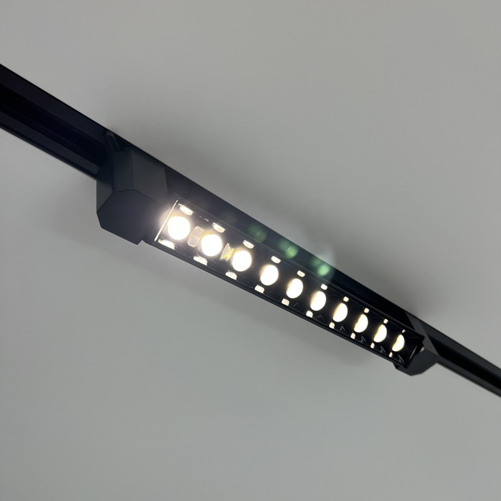 Світильник LED трековий LUMINARIA LLT 20W BLACK 4200K 337x33x55 220V IP20 - Зображення 8