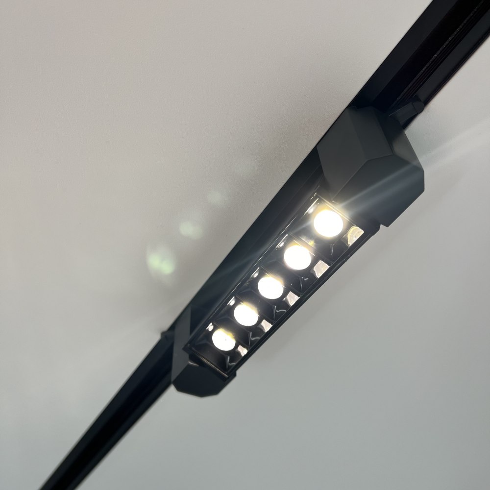 Світильник LED трековий LUMINARIA LLT 10W BLACK 4200K 204x33x55 220V IP2 - Зображення 8