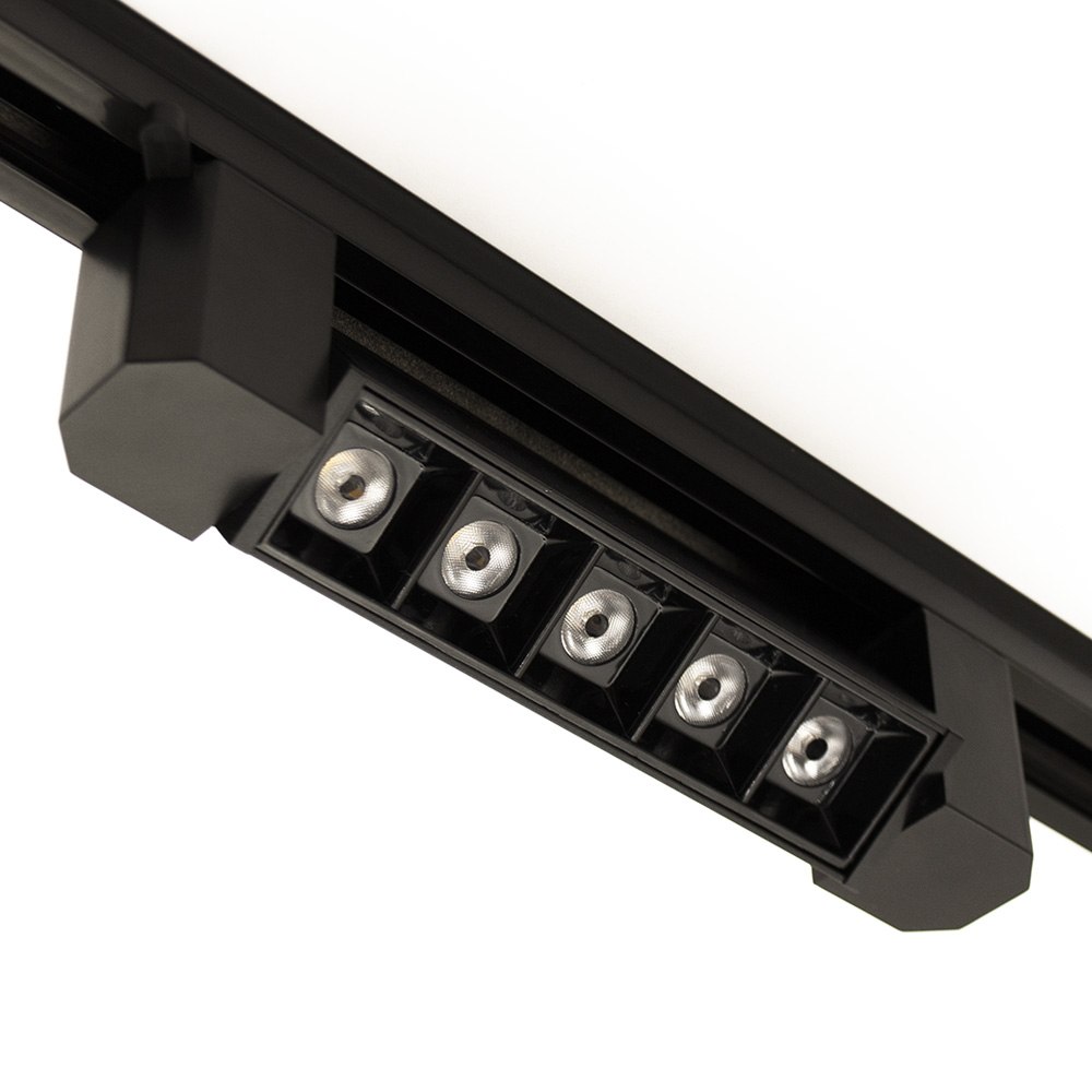 Світильник LED трековий LUMINARIA LLT 10W BLACK 4200K 204x33x55 220V IP2 - Зображення 2