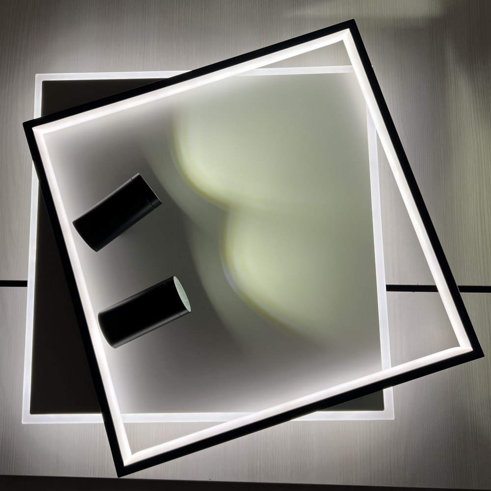 Світильник світлодіодний стельовий GEOMETRIA DOWNLIGHT 75W 2S WHITE/BLACK - Зображення 3