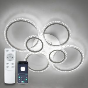 Світильник світлодіодний стельовий LUMINARIA EUROPA 132W 6R WHITE/ICE