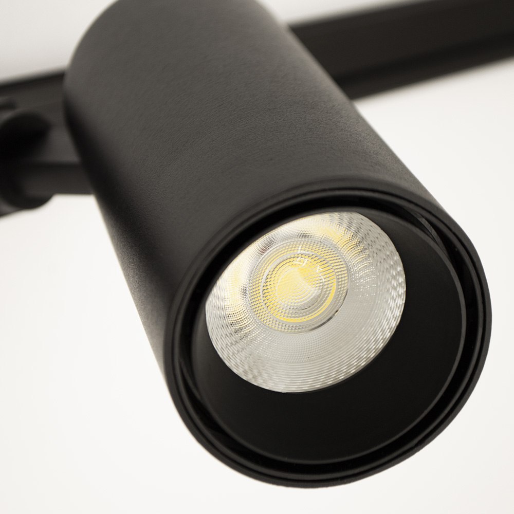 Світильник LED трековий LUMINARIA LTR70 24W BLACK 4200K 70x170x155 220V IP20 - Зображення 3