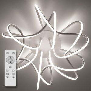 Світильник світлодіодний стельовий LUMINARIA LIANA MUSE 80W WHITE/OPAL