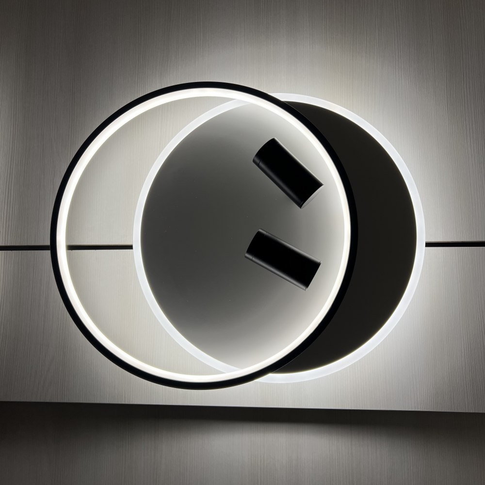 Світильник світлодіодний стельовий LUMINARIA GEOMETRIA DOWNLIGHT 65W 2R WHITE/BLACK - Зображення 4