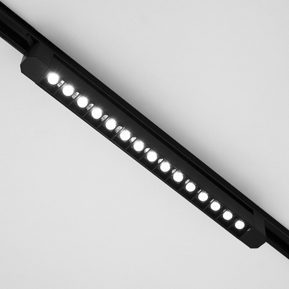 Світильник LED трековий LUMINARIA LLT 30W BLACK 4200K 478x33x55 220V IP20 - Зображення 5