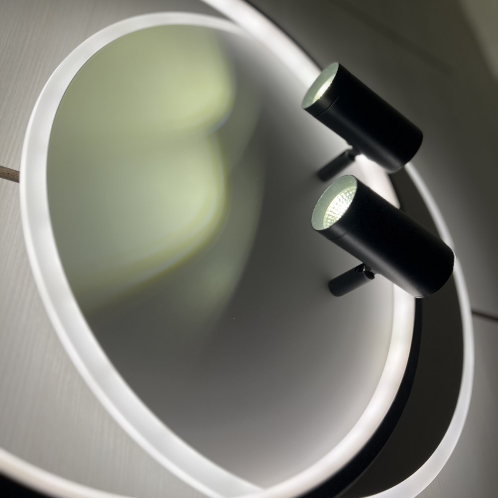 Світильник світлодіодний стельовий LUMINARIA GEOMETRIA DOWNLIGHT 65W 2R WHITE/BLACK - Зображення 5