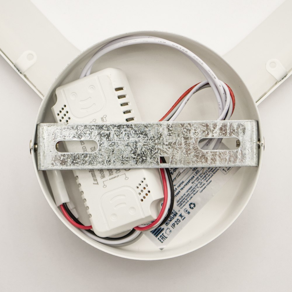 Світильник світлодіодний настінний, бра LUMINARIA TETRA 24W S250 ON/OFF WHITE 220V IP20 - Зображення 7