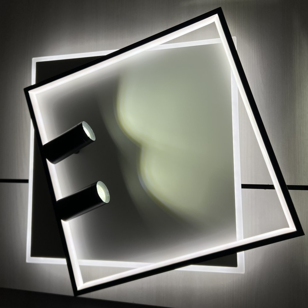 Світильник світлодіодний стельовий GEOMETRIA DOWNLIGHT 75W 2S WHITE/BLACK - Зображення 5