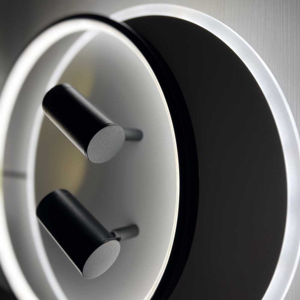 Світильник світлодіодний стельовий LUMINARIA GEOMETRIA DOWNLIGHT 65W 2R WHITE/BLACK - Зображення 3