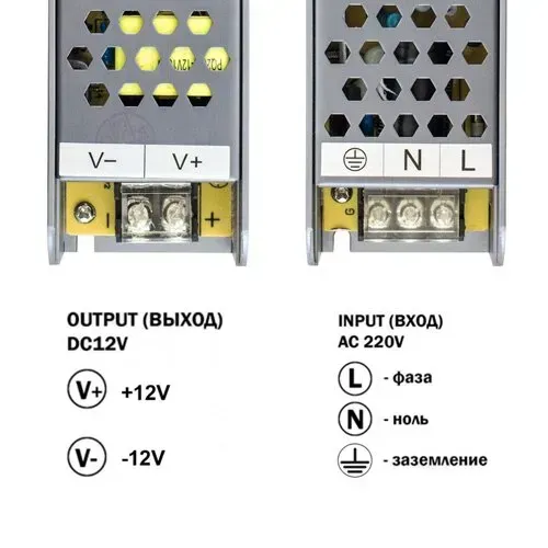 Блок живлення BIOM Professional DC12 100W BPU-100 8,3А - Зображення 4