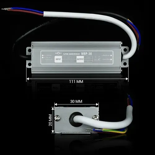Блок живлення BIOM Professional DC12 30W WBP-30-12 2,5А герметичний - Зображення 5