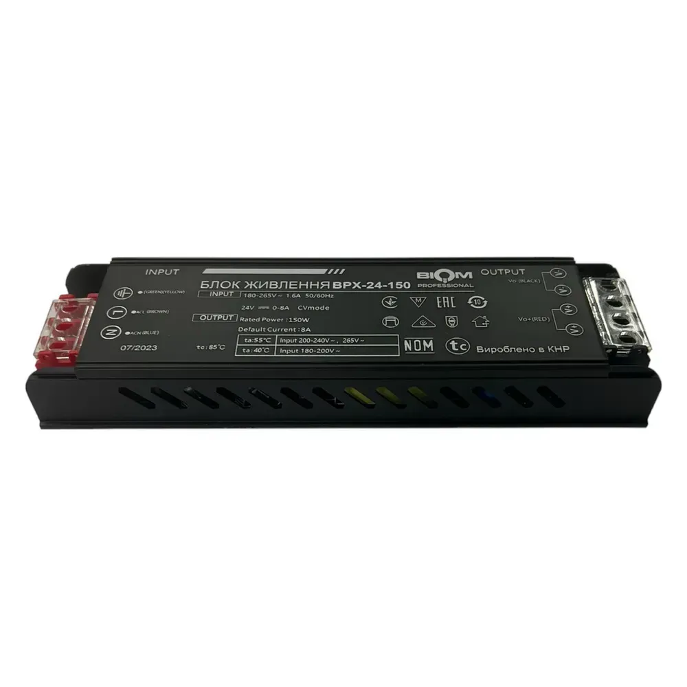 Блок живлення BIOM Professional DC24 150W BPX-24-150 6А - Зображення 3