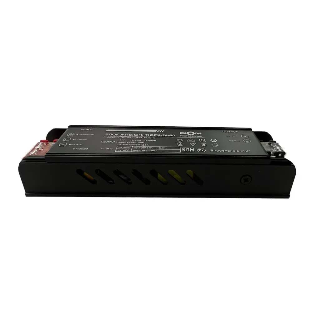 Блок живлення BIOM Professional DC24 60W BPX-24-60 2.5А - Зображення 3