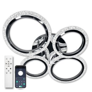 Світильник світлодіодний стельовий LUMINARIA EUROPA 60W 4R CHROME/ICE