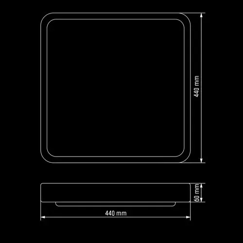 Світильник світлодіодний Biom SMART SML-S03-70/2 3000-6000K 70Вт с д/у - Зображення 5