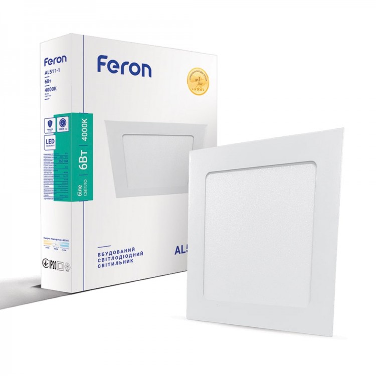 Світлодіодний світильник Feron AL511-1 6Вт 4000K - Зображення 4