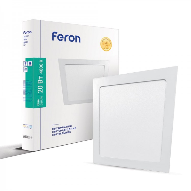 Світлодіодний світильник Feron AL511-1 20Вт 4000K - Зображення 4