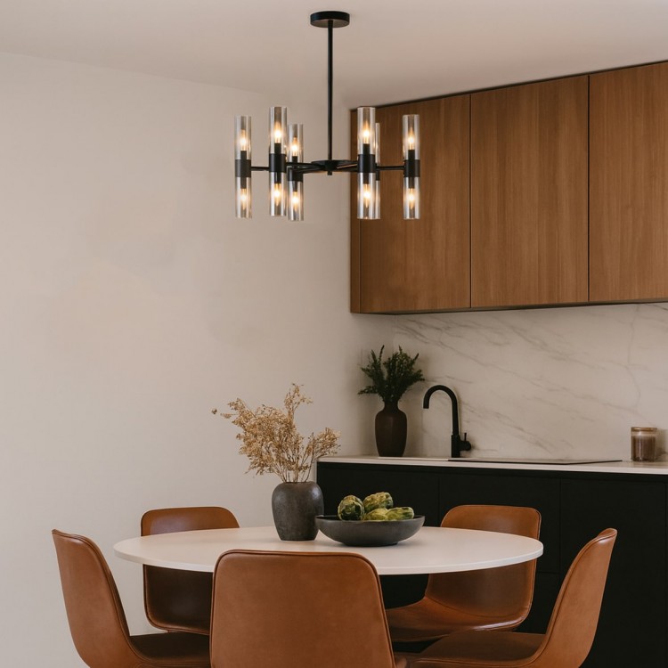 Світильник Ardero BL1860-1 AURORA під лампу чорний - Зображення 2