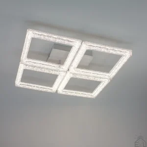Керована світлодіодна люстра ESLLSE OBRII ICE 65 Вт 465x465x90 10681