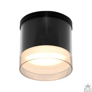 Спотовий світильник ESLLSE YASNIST 90x85 мм Чорний під лампу GX53 10635
