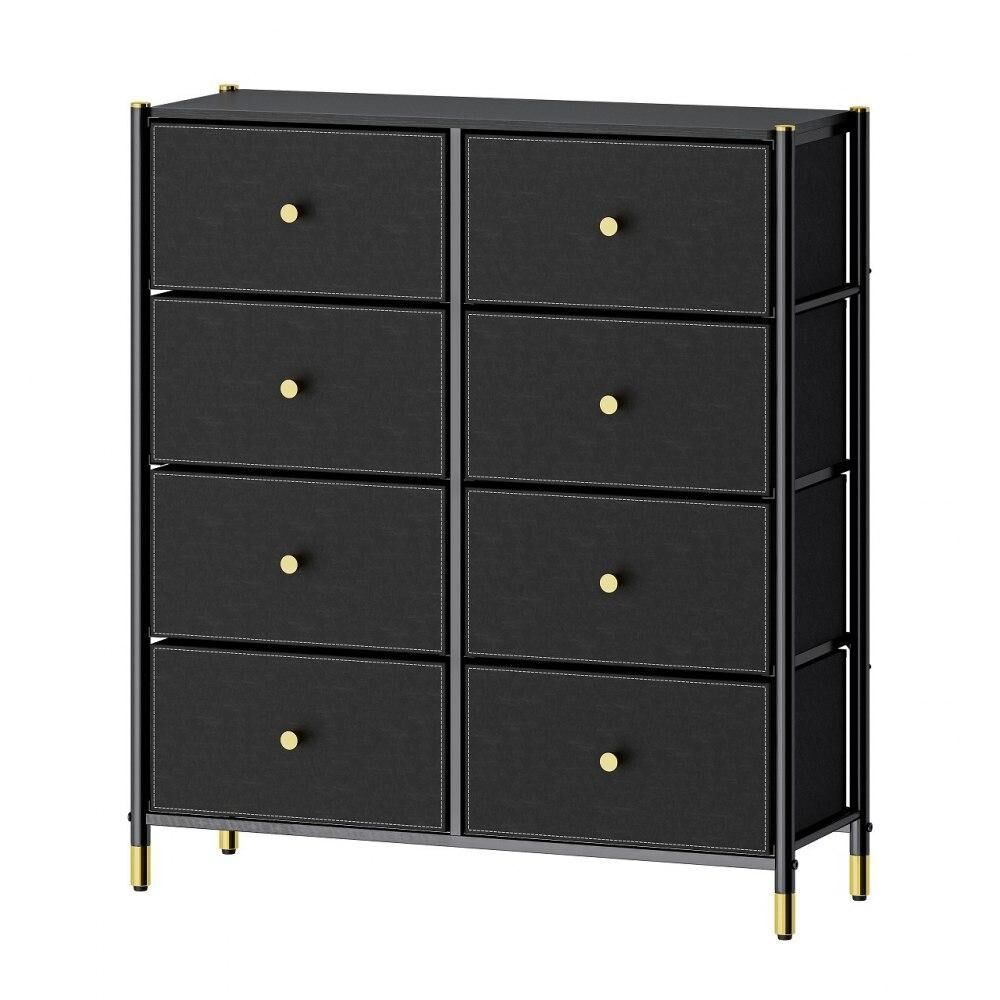 Комод побутовий LUMINARIA ELEGANCE BLACK 8B