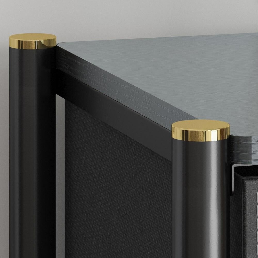Комод побутовий LUMINARIA ELEGANCE BLACK 2B - Зображення 5