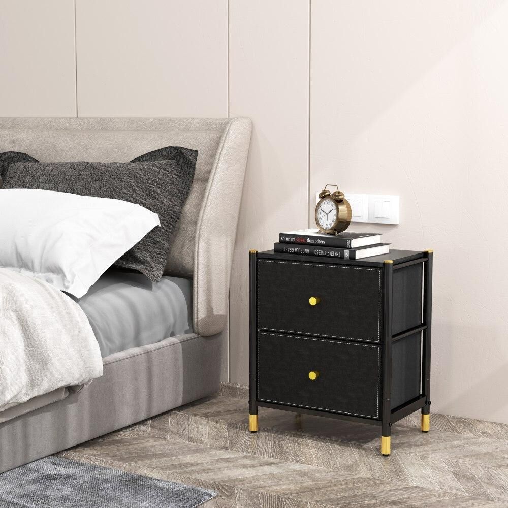 Комод побутовий LUMINARIA ELEGANCE BLACK 2B - Зображення 4