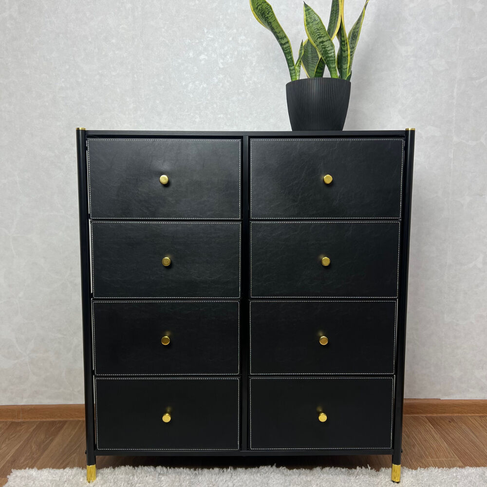 Комод побутовий LUMINARIA ELEGANCE BLACK 8B - Зображення 5