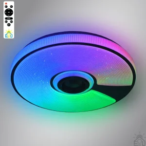 Смарт люстра музична керована світлодіодна SONG R RGB 10452