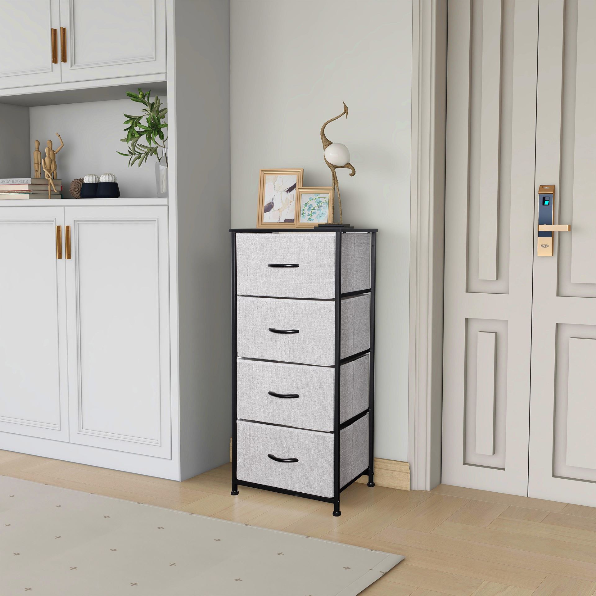 Комод побутовий LUMINARIA PERFECT GRAY 4B - Зображення 7