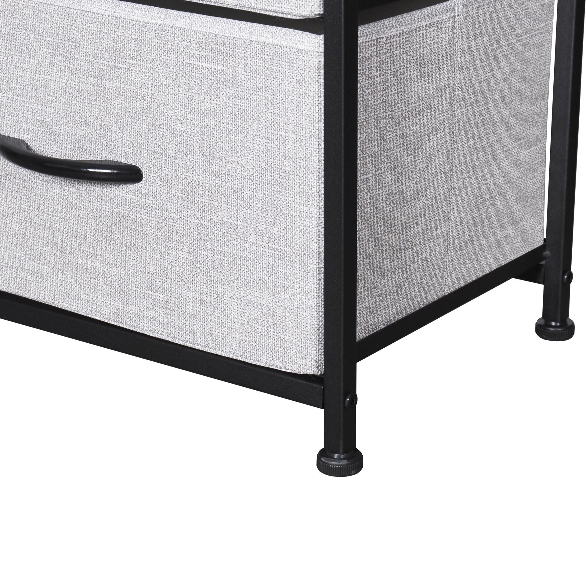 Комод побутовий LUMINARIA PERFECT GRAY 4B - Зображення 5
