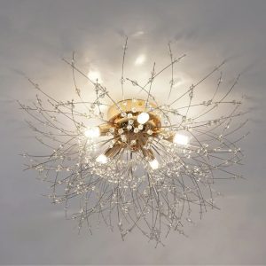 Світильник стельовий LUMINARIA ROXY C 5xE14 R500 GOLD