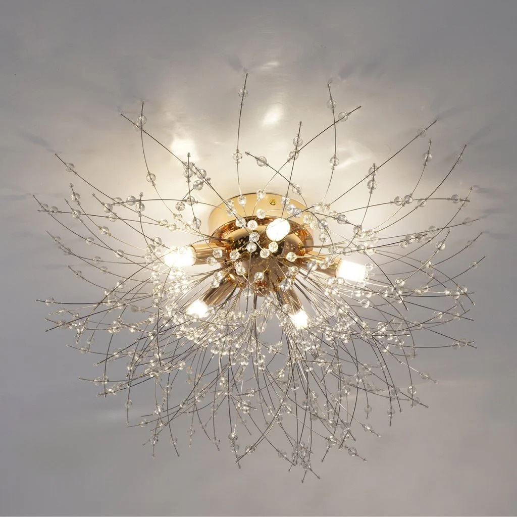 Світильник стельовий LUMINARIA ROXY C 5xE14 R500 GOLD