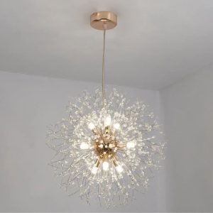 Світильник підвісний LUMINARIA ROXY P 9xE14 R500 GOLD