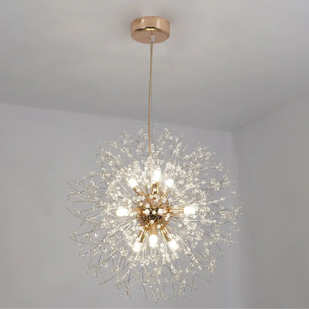 Світильник підвісний LUMINARIA ROXY P 9xE14 R500 GOLD