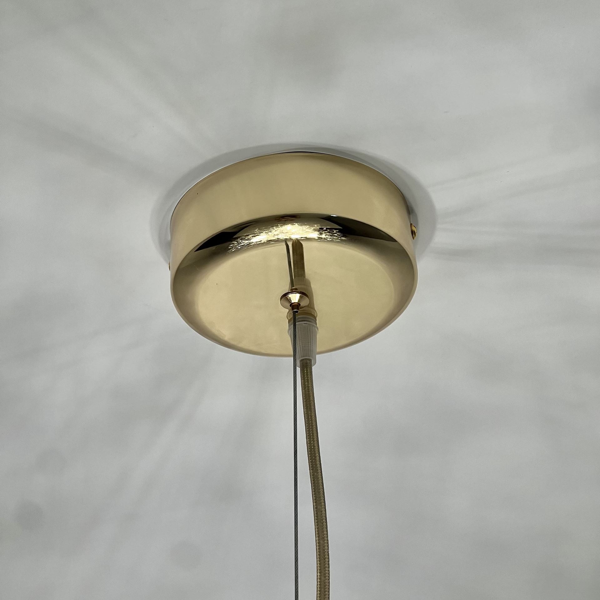 Світильник підвісний LUMINARIA ROXY P 9xE14 R500 GOLD - Зображення 9