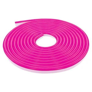 Світлодіодна стрічка NEON 220В JL 2835-120 P IP65 рожевий, герметична, 1м